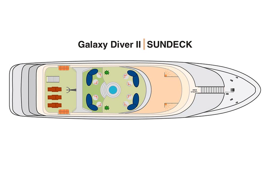 Galaxy Diver II — Deck Plan