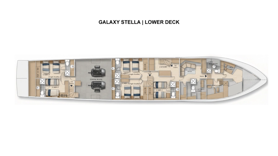 Galaxy Stella — Deck Plan