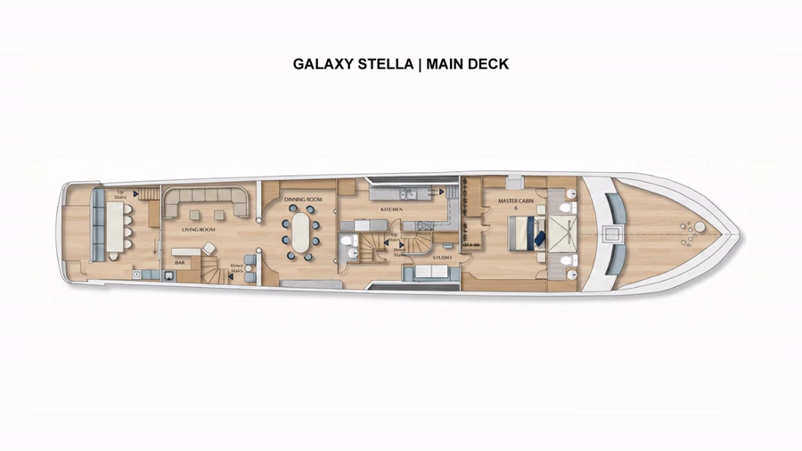 Galaxy Stella — Deck Plan